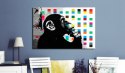 Obraz - Banksy The Thinker Monkey