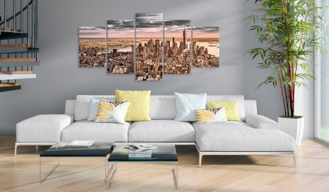 Obraz 5-częściowy - Nowy Jork, Manhattan Obraz 5-częściowy - Nowy Jork, Manhattan