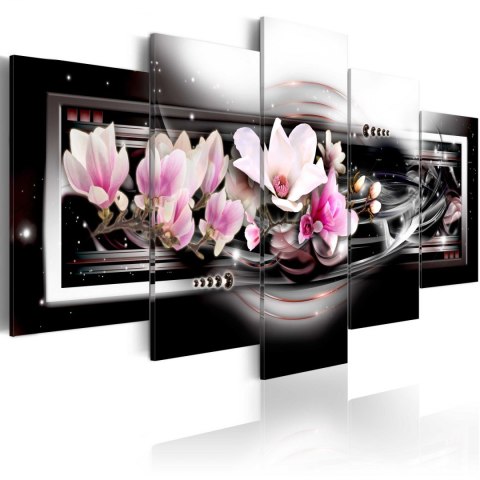 Obraz 5-częściowy - Magnolie Glamour Obraz 5-częściowy - Magnolie Glamour