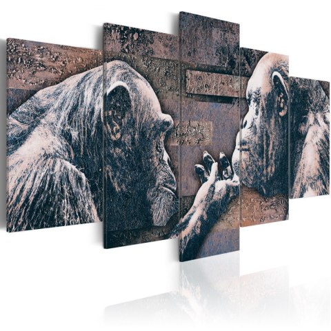 OBRAZ NA ŚCIANĘ DO SALONU, 100 x 50 cm, 5 CZĘŚCIOWY - Niespokojne serca OBRAZ NA ŚCIANĘ DO SALONU, 100 x 50 cm, 5 CZĘŚCIOWY - Niespokojne serca