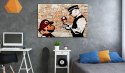 Obraz - Cegła, Mario, Banksy