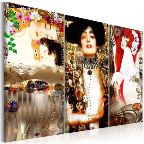 Obraz - Trzy kobiety - Klimt