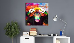 KWADRATOWY OBRAZ NA ŚCIANĘ DO SALONU 40 x 40 CM - Wybierz szczęście