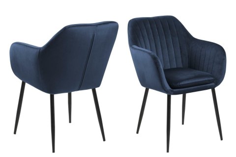 GRANATOWE KRZESŁO GLAMOUR Z PODŁOKIETNIKAMI, DO SALONU, ELEGANCKIE GRANATOWE KRZESŁO GLAMOUR Z PODŁOKIETNIKAMI, DO SALONU, ELEGANCKIE