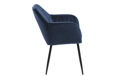 GRANATOWE KRZESŁO GLAMOUR Z PODŁOKIETNIKAMI, DO SALONU, ELEGANCKIE GRANATOWE KRZESŁO GLAMOUR Z PODŁOKIETNIKAMI, DO SALONU, ELEGANCKIE