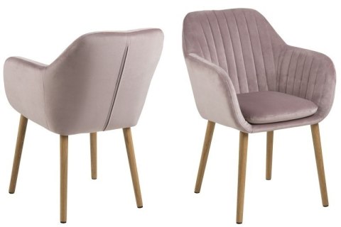TAPICEROWANE PIKOWANE KRZESŁO, BRUDNY RÓŻ, ELEGANCKIE, DO JADALNI, SALONU TAPICEROWANE PIKOWANE KRZESŁO, BRUDNY RÓŻ, ELEGANCKIE, DO JADALNI, SALONU