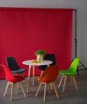 NOWOCZESNE JASNE SZARE, KRZESŁO LOFT, DO JADALNI, SKANDYNAWSKIE, Z PODUSZKĄ
