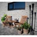 DREWNIANE KRZESŁO RUSTYKALNE, NA BALKON, DO OGRODU