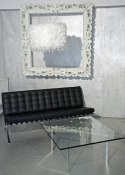 Sofa Barcelona, 3 osobowa, czarna skóra naturalna