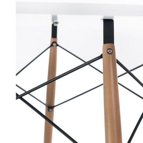 BIAŁY OKRĄGŁY STÓŁ 100 CM, DO JADALNI, SKANDYNAWSKI, NOWOCZESNY, MDF, DUŻY BIAŁY OKRĄGŁY STÓŁ 100 CM, DO JADALNI, SKANDYNAWSKI, NOWOCZESNY, MDF, DUŻY