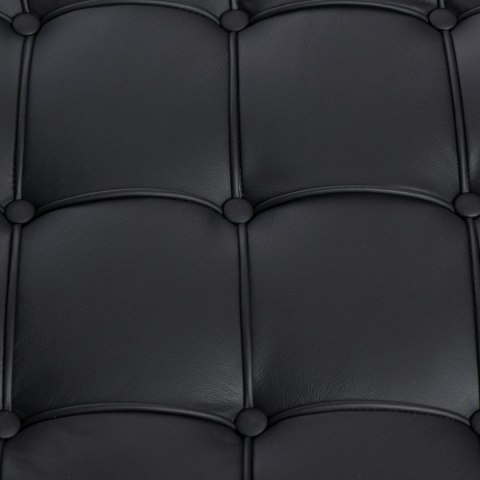 Fotel Barcelona - BARCELON CHAIR - czarna ekoskóra Fotel Barcelona - BARCELON CHAIR - czarna ekoskóra