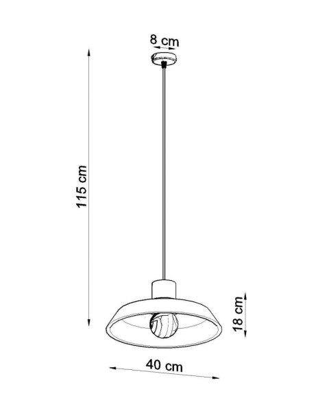 Lampa wisząca AFRA Lampa wisząca AFRA