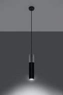 Lampa wisząca BORGIO 1 czarny