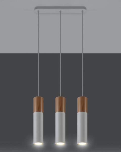 Lampa wisząca PABLO 3L biała Lampa wisząca PABLO 3L biała
