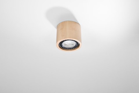 MAŁY OKRĄGŁY PLAFON, DREWNO NTAURALNE, BOHO, LOFT MAŁY OKRĄGŁY PLAFON, DREWNO NTAURALNE, BOHO, LOFT