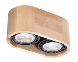 PODWÓJNY DREWNIANY PLAFON, BOHO, LOFT, OWALNY