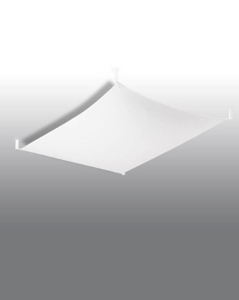 NOWOCZESNY BIAŁY PLAFON, SZKŁO, SALON, 80 cm, G13 NOWOCZESNY BIAŁY PLAFON, SZKŁO, SALON, 80 cm, G13