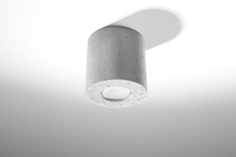 NOWOCZESNY OKRĄGŁY PLAFON, BETON, SALON, LOFT, G9 NOWOCZESNY OKRĄGŁY PLAFON, BETON, SALON, LOFT, G9