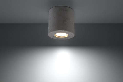 NOWOCZESNY OKRĄGŁY PLAFON, BETON, SALON, LOFT, G9 NOWOCZESNY OKRĄGŁY PLAFON, BETON, SALON, LOFT, G9