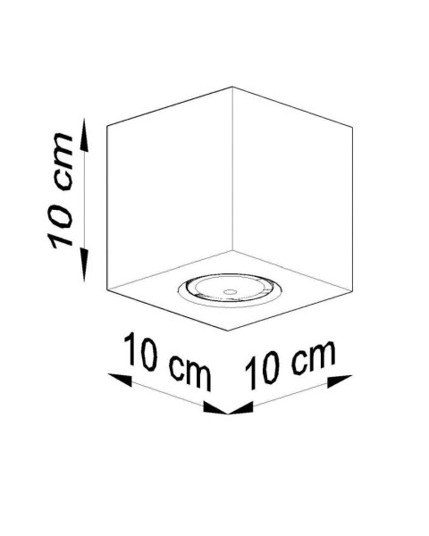 MAŁY BETONOWY PLAFON, KWADRAT, LOFT, KORTYARZ MAŁY BETONOWY PLAFON, KWADRAT, LOFT, KORTYARZ