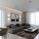 MAŁY BETONOWY PLAFON, KWADRAT, LOFT, KORTYARZ