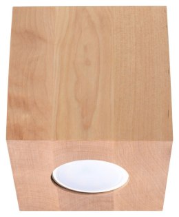 MAŁY DREWNIANY PLAFON, KWADRAT, LOFT, KORTYARZ
