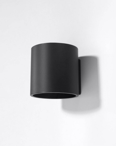CZARNY OWALNY KINKIET ŚCIENNY, LAMPA ŚCIENNA 12 CM, G9, ŚWIATŁO GÓRA DÓŁ CZARNY OWALNY KINKIET ŚCIENNY, LAMPA ŚCIENNA 12 CM, G9, ŚWIATŁO GÓRA DÓŁ