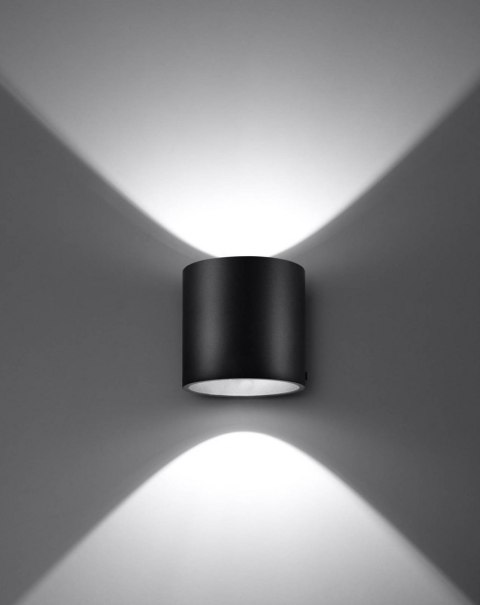 CZARNY OWALNY KINKIET ŚCIENNY, LAMPA ŚCIENNA 12 CM, G9, ŚWIATŁO GÓRA DÓŁ CZARNY OWALNY KINKIET ŚCIENNY, LAMPA ŚCIENNA 12 CM, G9, ŚWIATŁO GÓRA DÓŁ