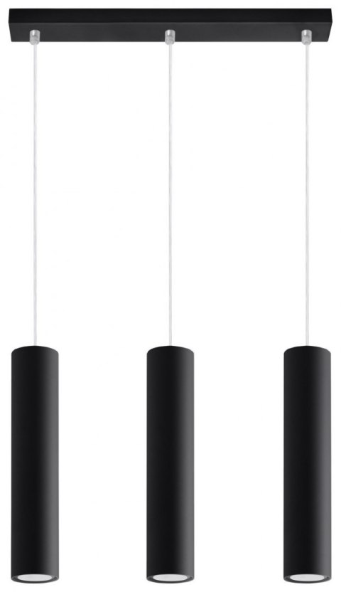 Lampa wisząca LAGOS 3L czarny Lampa wisząca LAGOS 3L czarny