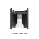 MAŁY BIAŁY PLAFON, OKRĄGŁY, DO SALONU, LAMPA LOFT, NOWOCZESNY 10 CM, G9