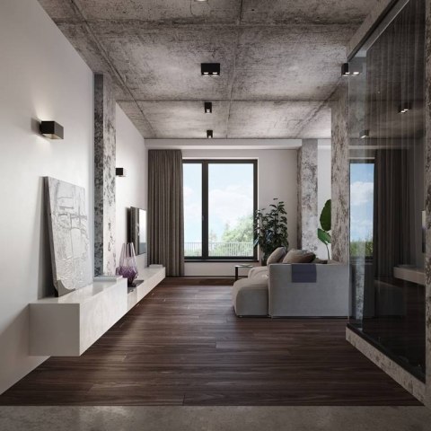 PODWÓJNY CZARNY PLAFON, PROSTOKĄT, LOFT, KORTYARZ PODWÓJNY CZARNY PLAFON, PROSTOKĄT, LOFT, KORTYARZ