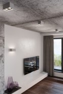 PODWÓJNY SZARY PLAFON, PROSTOKĄT, LOFT, KORTYARZ