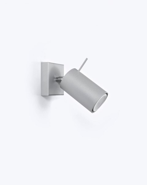 NOWOCZESNY REGULOWANY KINKIET, METAL, SZARY, Gu10 NOWOCZESNY REGULOWANY KINKIET, METAL, SZARY, Gu10