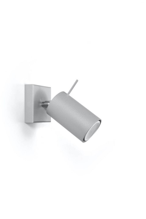 NOWOCZESNY REGULOWANY KINKIET, METAL, SZARY, Gu10 NOWOCZESNY REGULOWANY KINKIET, METAL, SZARY, Gu10