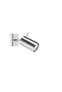 NOWOCZESNY REGULOWANY KINKIET RING, METAL, CHROM, Gu10