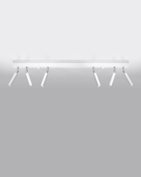 NOWOCZESNY REGULOWANY PLAFON, 6 LAMP, BIAŁY, G9 NOWOCZESNY REGULOWANY PLAFON, 6 LAMP, BIAŁY, G9