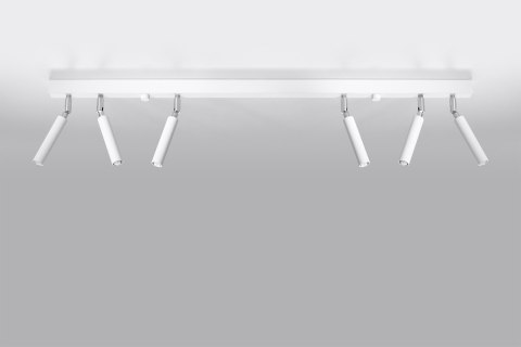 NOWOCZESNY REGULOWANY PLAFON, 6 LAMP, BIAŁY, G9 NOWOCZESNY REGULOWANY PLAFON, 6 LAMP, BIAŁY, G9