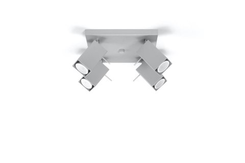 NOWOCZESNA SZARA LAMPA, METAL, SPOT, 4 x GU10 NOWOCZESNA SZARA LAMPA, METAL, SPOT, 4 x GU10