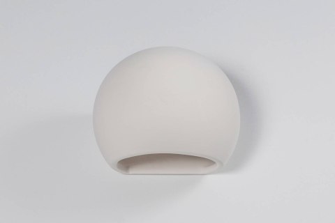 OKRĄGŁY KINKIET CERAMICZNY ŚCIENNY, LAMPA ŚCIENNA, BIAŁY, KULA, NOWOCZESNY OKRĄGŁY KINKIET CERAMICZNY ŚCIENNY, LAMPA ŚCIENNA, BIAŁY, KULA, NOWOCZESNY