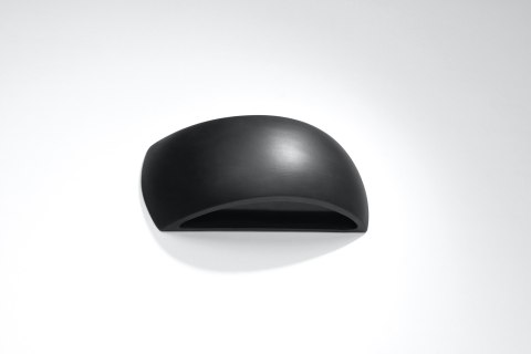 ELEGANCKI KINKIET CERAMICZNY, POZIOMY - CZARNY ELEGANCKI KINKIET CERAMICZNY, POZIOMY - CZARNY