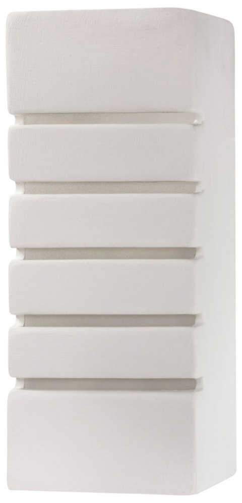 NOWOCZESNY KINKIET CERAMICZNY, PIONOWY PROSTOKĄT