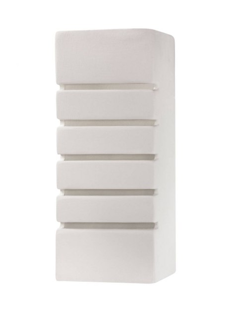 NOWOCZESNY KINKIET CERAMICZNY, PIONOWY PROSTOKĄT