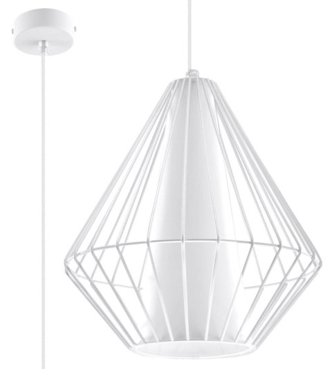 Lampa wisząca DEMI biała Lampa wisząca DEMI biała