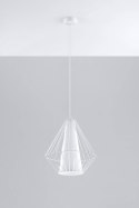 Lampa wisząca DEMI biała