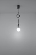 Lampa wisząca DIEGO 1 szara