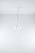 Lampa wisząca DIEGO 3 biała