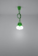 Lampa wisząca DIEGO 3 zielony