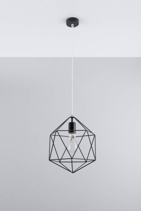 Lampa wisząca GASPARE czarna Lampa wisząca GASPARE czarna
