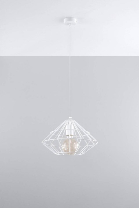 Lampa wisząca UMBERTO biała