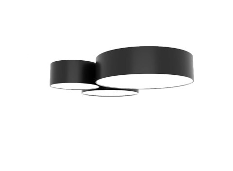 UNIWERSALNY OKRĄGŁY PLAFON 35 cm SZARY, DO SALONU UNIWERSALNY OKRĄGŁY PLAFON 35 cm SZARY, DO SALONU